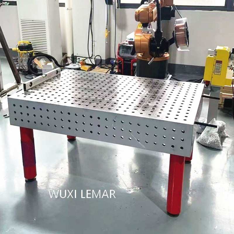 3D welding table with fixtures jigs 1 3D welding table with fixtures jigs 1